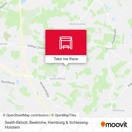 Карта Seeth-Ekholt, Beeklohe