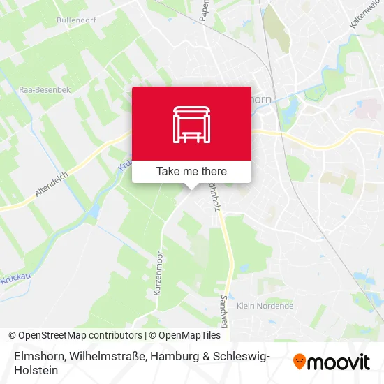 Карта Elmshorn, Wilhelmstraße