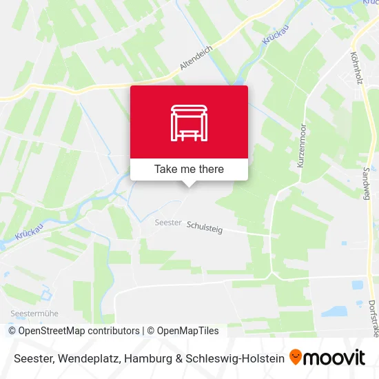 Карта Seester, Wendeplatz