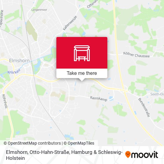 Elmshorn, Otto-Hahn-Straße map