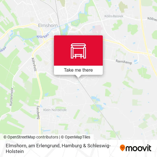 Карта Elmshorn, am Erlengrund