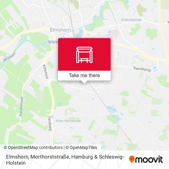 Elmshorn, Morthorststraße map