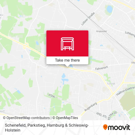 Карта Schenefeld, Parkstieg