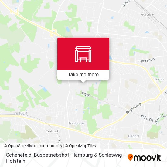 Schenefeld, Busbetriebshof map