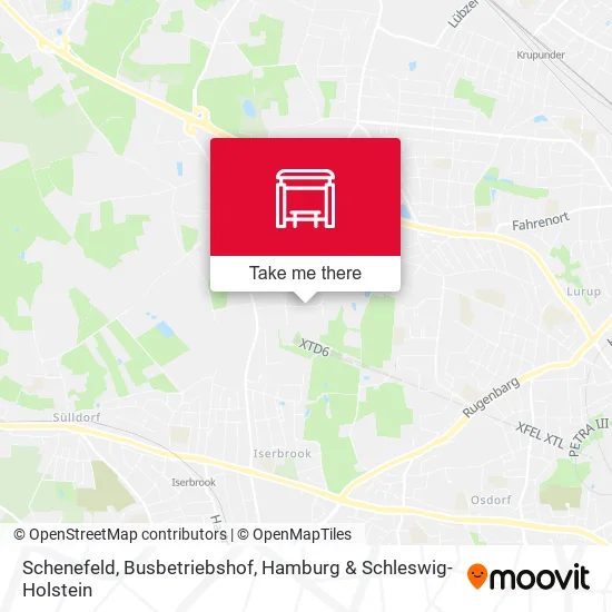 Карта Schenefeld, Busbetriebshof