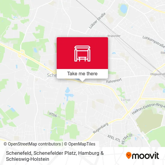 Карта Schenefeld, Schenefelder Platz