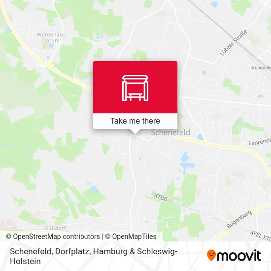 Карта Schenefeld, Dorfplatz