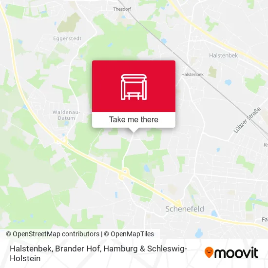 Карта Halstenbek, Brander Hof