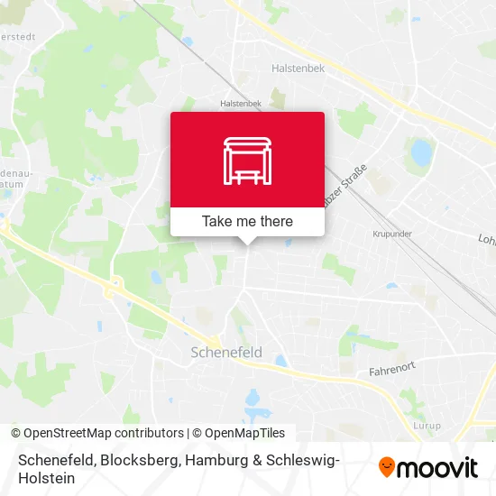 Карта Schenefeld, Blocksberg