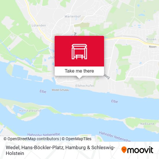 Wedel, Hans-Böckler-Platz map