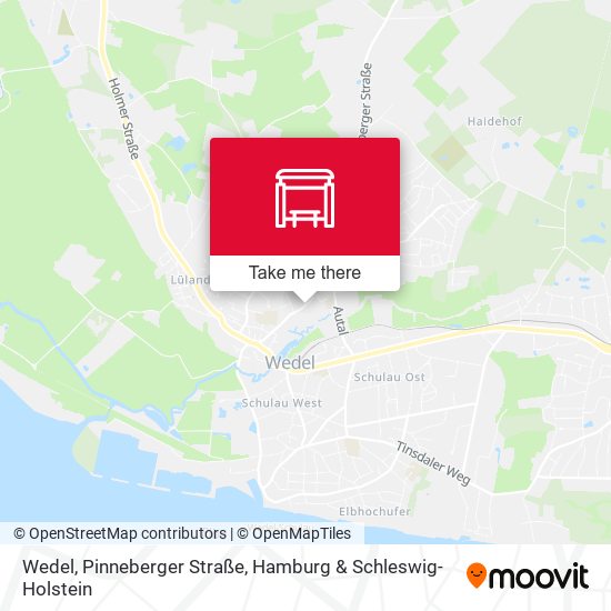Wedel, Pinneberger Straße map