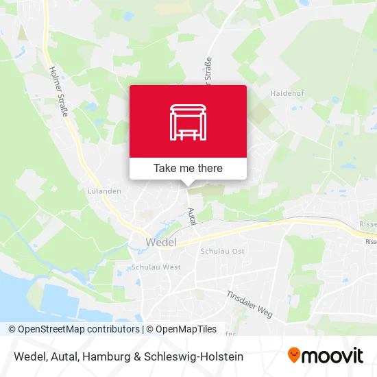 Карта Wedel, Autal