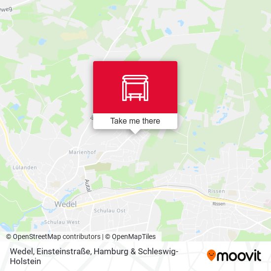 Wedel, Einsteinstraße map