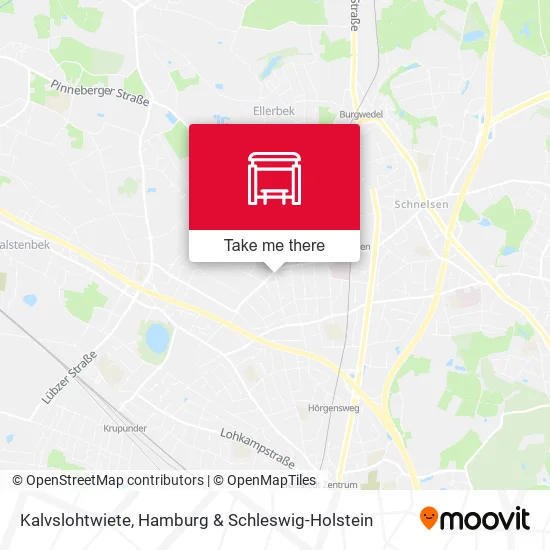Карта Kalvslohtwiete