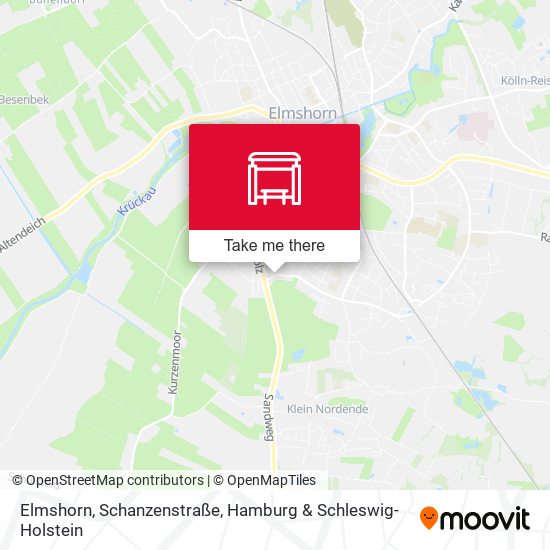 Elmshorn, Schanzenstraße map
