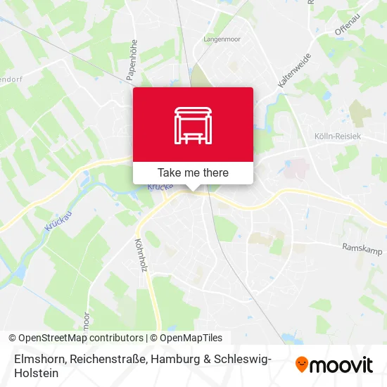 Карта Elmshorn, Reichenstraße