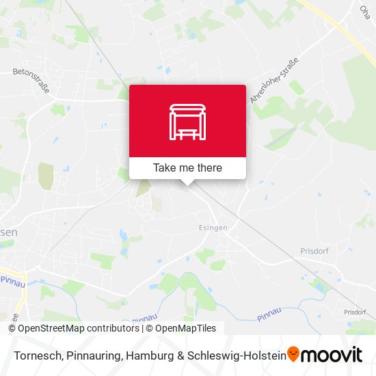 Tornesch, Pinnauring map