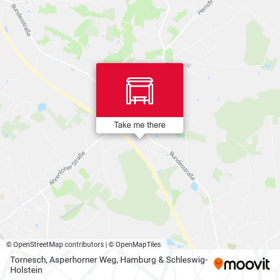 Tornesch, Asperhorner Weg map