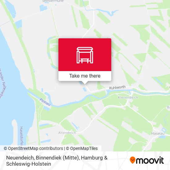 Карта Neuendeich, Binnendiek (Mitte)