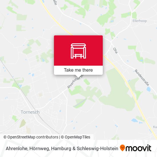 Ahrenlohe, Hörnweg map
