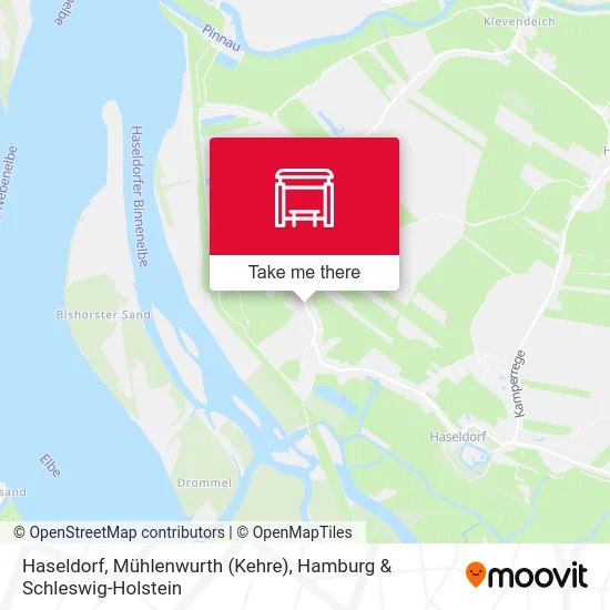 Карта Haseldorf, Mühlenwurth (Kehre)