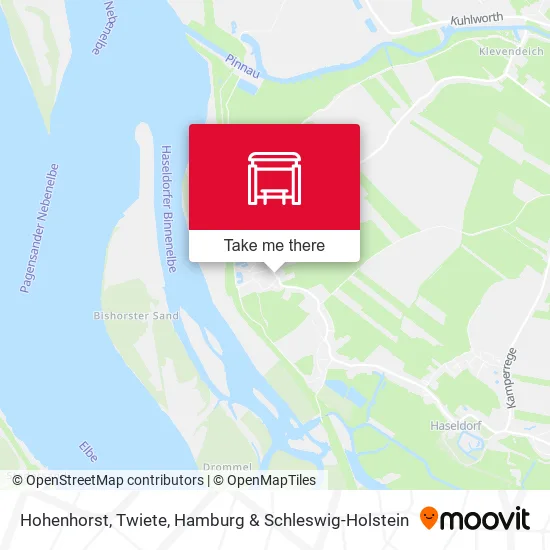 Карта Hohenhorst, Twiete