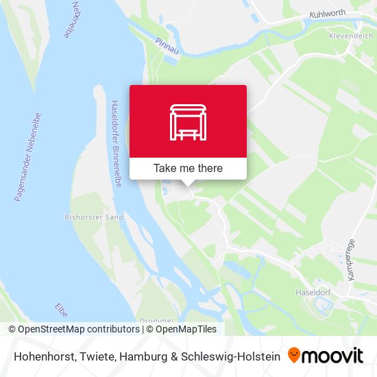 Hohenhorst, Twiete map