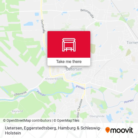 Uetersen, Eggerstedtsberg map