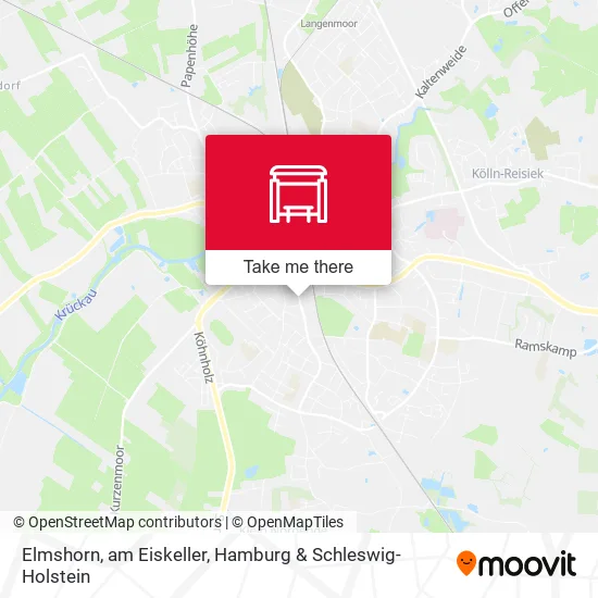 Карта Elmshorn, am Eiskeller