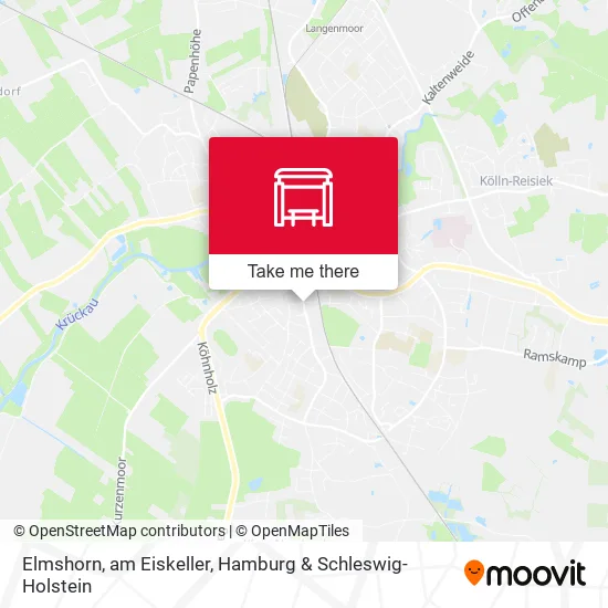 Карта Elmshorn, am Eiskeller