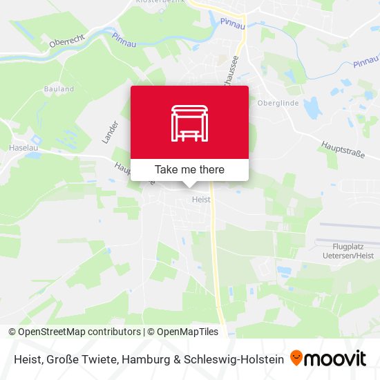 Heist, Große Twiete map