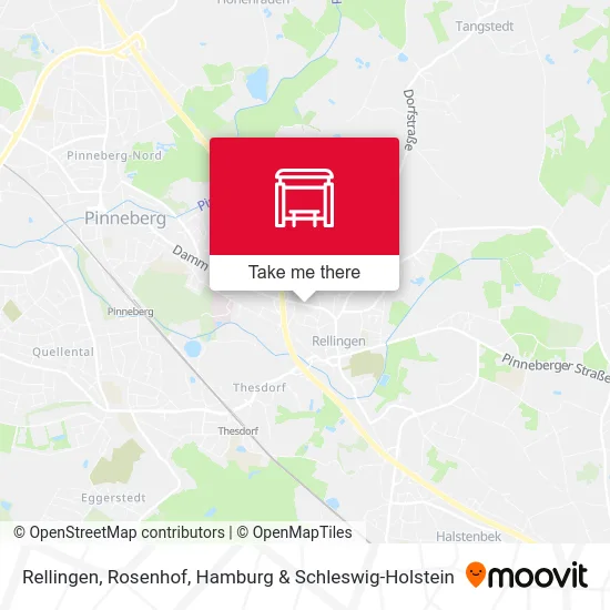 Rellingen, Rosenhof map