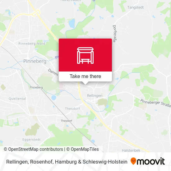 Rellingen, Rosenhof map