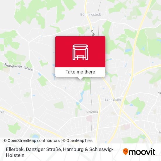 Ellerbek, Danziger Straße map