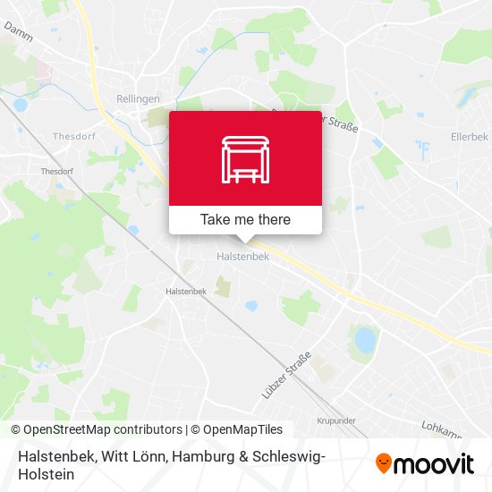 Halstenbek, Witt Lönn map