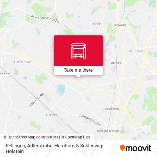 Rellingen, Adlerstraße map
