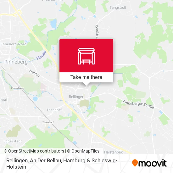 Карта Rellingen, An Der Rellau