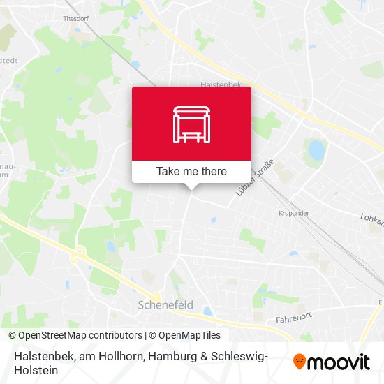 Halstenbek, am Hollhorn map