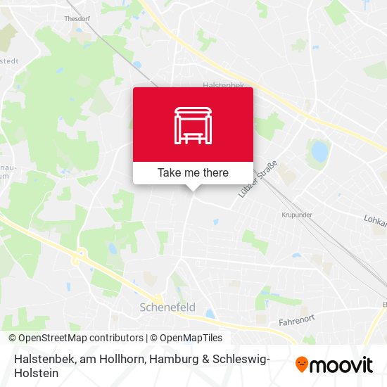 Halstenbek, am Hollhorn map