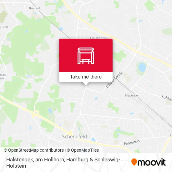 Карта Halstenbek, am Hollhorn