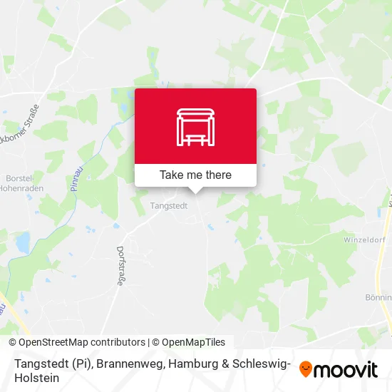 Карта Tangstedt (Pi), Brannenweg