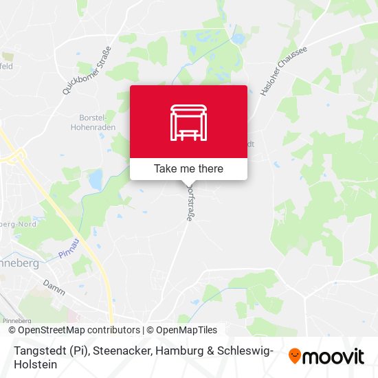 Tangstedt (Pi), Steenacker map