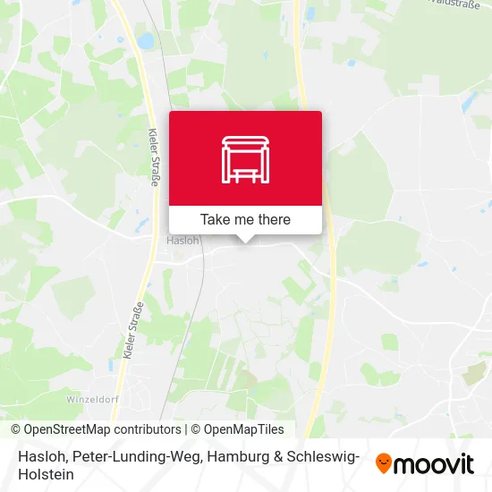 Карта Hasloh, Peter-Lunding-Weg