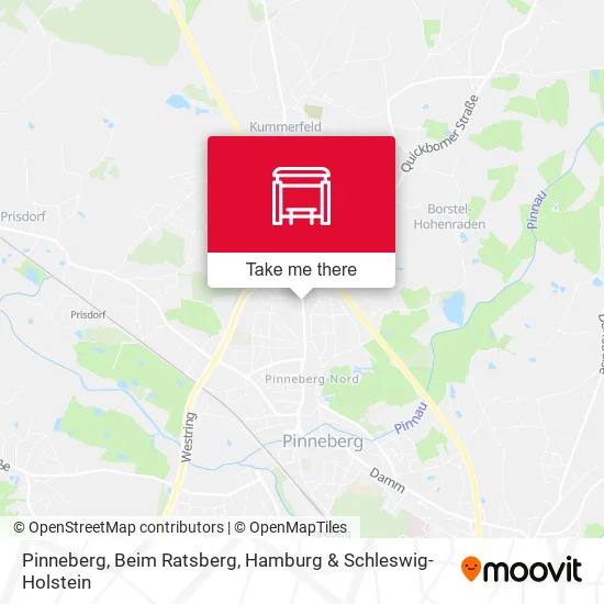 Карта Pinneberg, Beim Ratsberg
