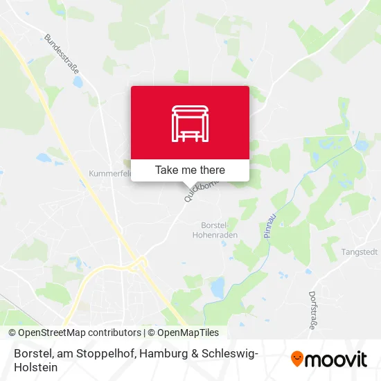 Карта Borstel, am Stoppelhof