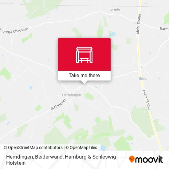 Карта Hemdingen, Beiderwand