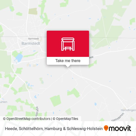 Heede, Schöttelhörn map