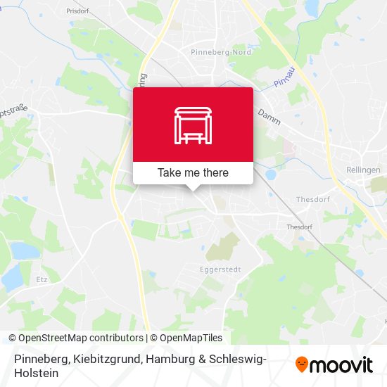 Pinneberg, Kiebitzgrund map