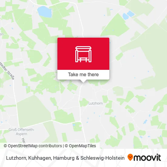 Карта Lutzhorn, Kuhhagen