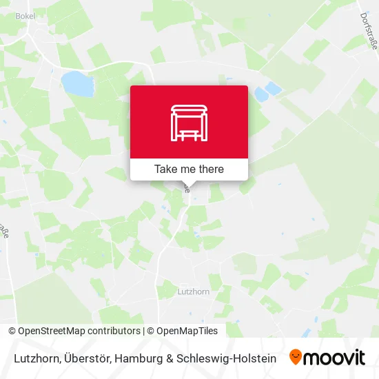 Карта Lutzhorn, Überstör
